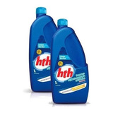 Kit 2 Limpa Bordas 1 Litro Tratamento Piscina Hth