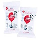 KIT 2 Limpa Chupeta Lenços Umedecidos Higienizadores