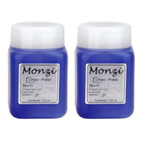 Kit 2 Limpa Prata Monzi Grande 125ml Polimento