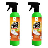 Kit 2 Limpa Tênis Spray Limpador A Seco Limpeza Maxbio 500ml