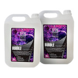 Kit 2 Liquido Fluido Para Maquinas De Bolhas 5 L Usa Bubble