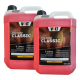 Kit 2 Líquido Maquina De Fumaça Fluido Volt Neutro 5 Litros Fragrância Morango