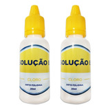 Kit 2 Liquido Reagente Cloro Cl