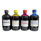 Kit 2 Litros De Tinta Para Epson Precision Corante 4x500ml Tinta Preto amarelo magenta ciano
