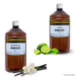 Kit 2 Litros Essência De Baunilha E Limão Georges Broemmé