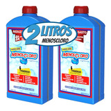 Kit 2 Litros Menoscloro 
