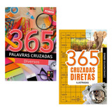 Kit 2 Livros 365 Palavras Cruzadas Diversas 365 Palavras Conhecimetos Gerais