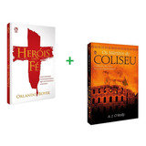 Kit 2 Livros Heróis Da Fé Os Mártires Do Coliseu