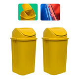 Kit 2 Lixeira Basculante