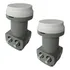 Kit 2 Lnbf Lnb Ku Universal Duplo - Imagevox
