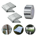 Kit 2 Lonas Reflexiva Mylar 2 10x1 40m C Fita Grow Indoor
