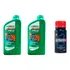  Kit 2 Lts Oleo Moto 4t 20w50 Lubrax Petrobras+militec 40 Ml
