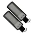Kit 2 Luminária Led P/ Poste 300w Iluminação Publica 6500k Carcaça Preto Luz Branco-frio 110v/220v