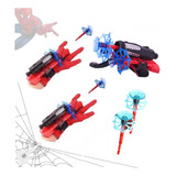 Kit 2 Luva Homem Aranha Lança Teia Spider Brinquedo Infantil