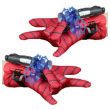 Kit 2 Luvas Homem Aranha Lança Teia Brinquedo Crianças