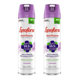 Kit 2 Lysoform Aerossol Uso Geral Lavanda 360ml