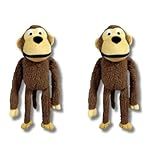 Kit 2 Macacos Brinquedo