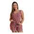 Kit 2 Macaquinho Feminino Estampado Curto Malha Fria Liganet