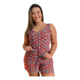 Kit 2 Macaquinho Feminino