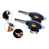 Kit 2 Maçarico Portátil Culinário Gourmet Profissional Autom