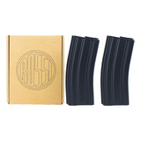 Kit 2 Magazines Midcap Polímero Rifle M4 M16 Aeg Airsoft