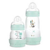 Kit 2 Mamadeiras Easy Start Set 130 260ml Azul Mam