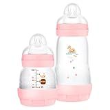 Kit 2 Mamadeiras Mam Easy Start Anticólica Starter Set 130ml E 260ml Rosa