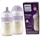 Kit 2 Mamadeiras Philips Avent Pétala 260ml 3 0 Bico N 3