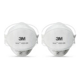 Kit 2 Máscara 3m Aura 9320 Pff2 N95 Respirador Sem Válvula
