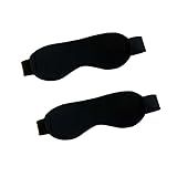 Kit 2 Mascaras De Dormir Tapa Olho Blackout Bloqueia 100 A Luz Macia Neopreme Ideal Para Viagens E Para Ter Noites De Sono Tranquilas