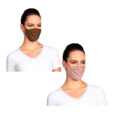 Kit 2 Mascaras Zero Costura Virus Bac Off Antiviral Lupo