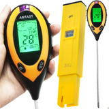 Kit 2 Medidores Terra Solo Plantas 4 Em 1 Aquário Piscina