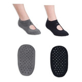 Kit 2 Meia Pilates Sapatilha Antiderrapante Lupo 3286 003 F
