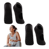 Kit 2 Meia Sapatilha Lupo Sport Antiderrapante Pilates Yoga