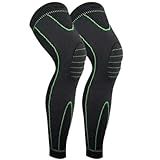 Kit 2 Meias De Compressão Joelho Térmica 3 4 Coxa Circulação Treino Corrida Esportes MBfit