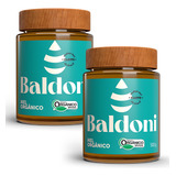 Kit 2 Mel De Abelha Orgânico Pote 500g Baldoni