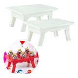 Kit 2 Mesinhas Suporte De Docinhos Para Decoração Festas