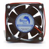 Kit 2 Micro Ventilador 60x60x25 Mm Fan Cooler 12v 60mm 6cm