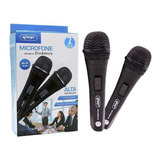 Kit 2 Microfones Karaoke