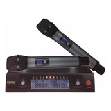 Kit 2 Microfones Receptor Uhf Som Profissional Wg2006