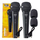 Kit 2 Microfones Shure