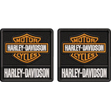 Kit 2 Mini Bordado Harley Davidson