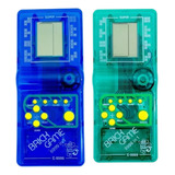 Kit 2 Mini Game Sortido Brinquedo Portátil 9999 Jogos Tetris