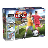 Kit 2 Mini Trave Gol De Futebol Infantil Jogo C Bola Treino