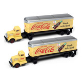 Kit 2 Miniaturas Caminhao