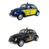 Kit 2 Miniaturas De Fusca Prf E Pf 1:32 13cm
