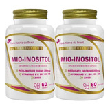 Kit 2 Mio Inositol Picolitano De Cromo Zinco E Vitaminas