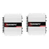 Kit 2 Módulo Amplificador Taramps Ts 400x4 Digital 400 Rms
