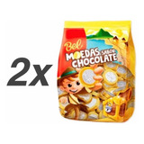Kit 2 Moedas Chocolate