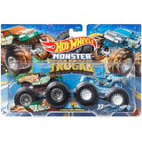 Kit 2 Monster Trucks Hot Wheels Escolha Sua Miniatura Mattel